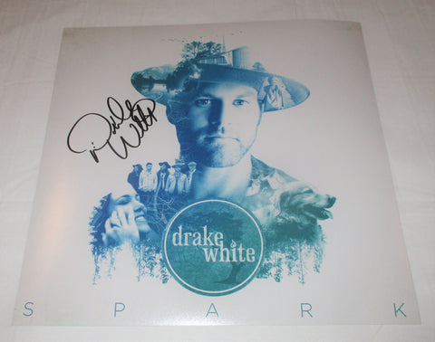 DRAKE WHITE SIGNED SPARK 12X12 PHOTO