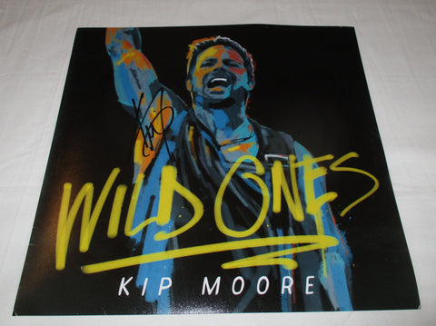 KIP MOORE SIGNED WILD ONES 12X12 PHOTO