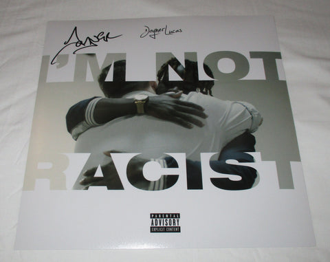 JOYNER LUCAS SIGNED I'M NOT RACIST 12X12 PHOTO