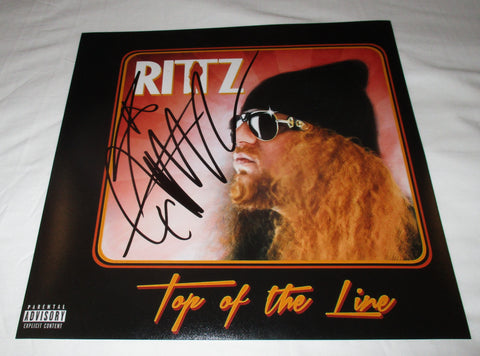 RITTZ SIGNED TOP OF THE LINE 12X12 PHOTO