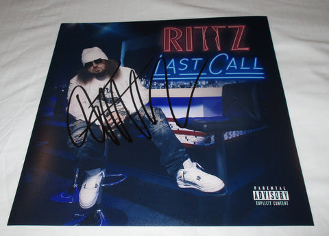 RITTZ SIGNED LAST CALL 12X12 PHOTO