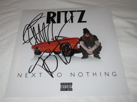 RITTZ SIGNED NEXT TO NOTHING 12X12 PHOTO