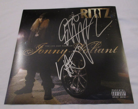 RITTZ SIGNED THE LIFE AND TIMES OF JONNY VALIANT 12X12 PHOTO