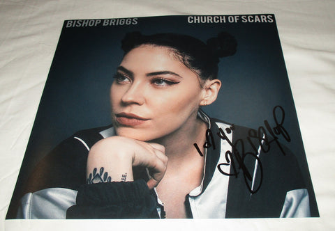 BISHOP BRIGGS SIGNED CHURCH OF SCARS 12X12 PHOTO