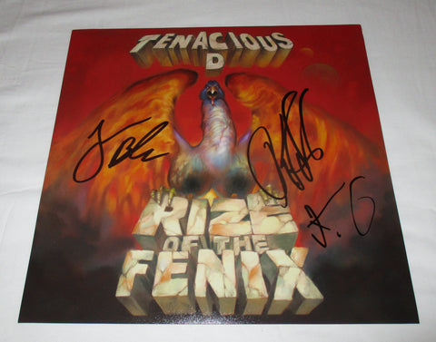 TENACIOUS D SIGNED RIZE OF THE FENIX 12X12 PHOTO