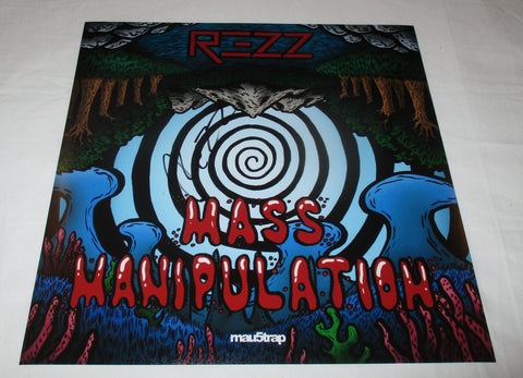 REZZ SIGNED MASS MANIPULATION 12X12 PHOTO