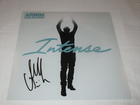 ARMIN VAN BUUREN SIGNED INTENSE 12X12 PHOTO