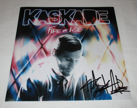 KASKADE RYAN RADDON SIGNED FIRE & ICE 12X12 PHOTO