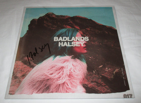 HALSEY SIGNED BADLANDS VINYL RECORD