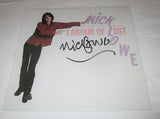 NICK LOWE SIGNED LABOUR OF LUST VINYL RECORD