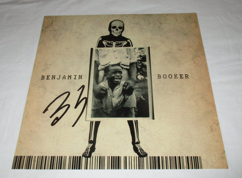 BENJAMIN BOOKER SIGNED DEBUT ALBUM 12X12 PHOTO