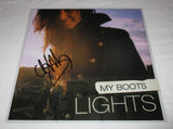 LIGHTS VALERIE POXLEITNER SIGNED MY BOOTS 12X12 PHOTO