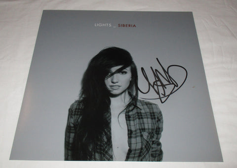 LIGHTS VALERIE POXLEITNER SIGNED SIBERIA 12X12 PHOTO