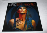 LIGHTS VALERIE POXLEITNER SIGNED LITTLE MACHINES 12X12 PHOTO