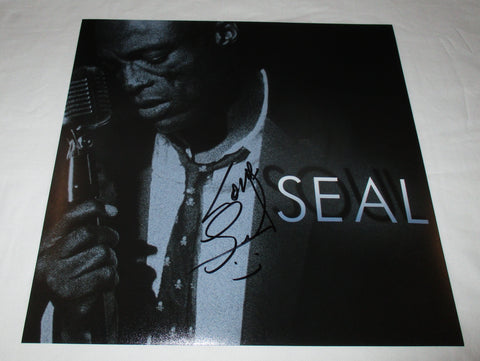 SEAL SIGNED SOUL 12X12 PHOTO HENRY SAMUEL