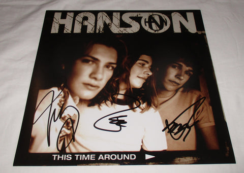 HANSON SIGNED THIS TIME AROUND 12X12 PHOTO