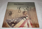 RISE AGAINST SIGNED ENDGAME VINYL RECORD