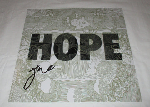 ANDY HULL SIGNED MANCHESTER ORCHESTRA HOPE 12X12 PHOTO