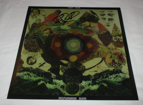 ROBIN PECKNOLD SIGNED FLEET FOXES HELPLESS BLUES 12X12 PHOTO