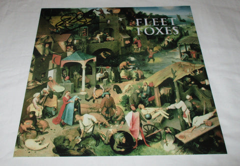 ROBIN PECKNOLD SIGNED FLEET FOXES 12X12 PHOTO