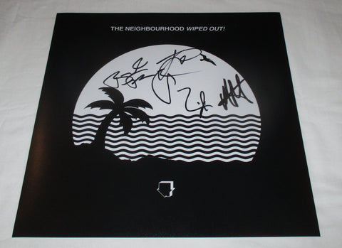 THE NEIGHBOURHOOD SIGNED WIPED OUT! 12X12 PHOTO