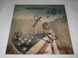 RISE AGAINST SIGNED ENDGAME 12X12 PHOTO