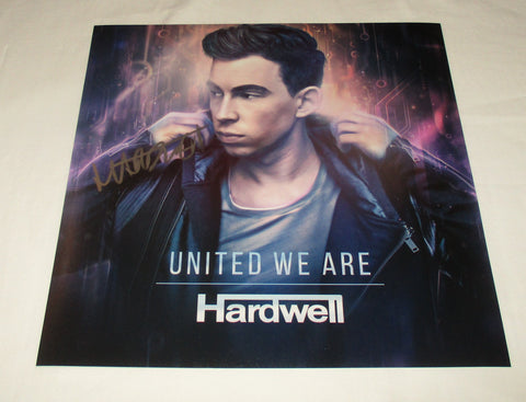 HARDWELL SIGNED UNITED WE ARE 12X12 PHOTO