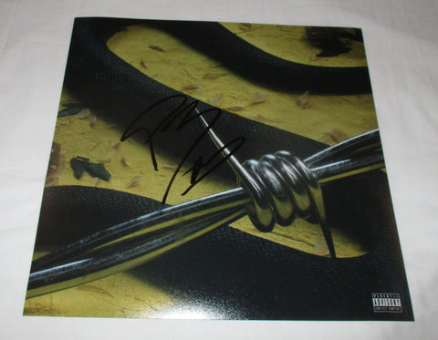 POST MALONE SIGNED ROCKSTAR 12X12 PHOTO