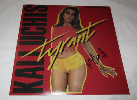 KALI UCHIS SIGNED TYRANT 12X12 PHOTO