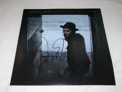 JAMES BAY SIGNED CHAOS AND THE CALM 12X12 PHOTO