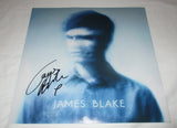 JAMES BLAKE SIGNED DEBUT ALBUM 12X12 PHOTO