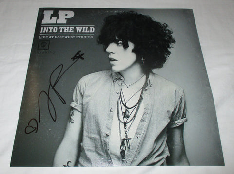 LP SIGNED INTO THE WILD 12X12 PHOTO LAURA PERGOLIZZI