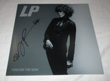 LP SIGNED FOREVER FOR NOW 12X12 PHOTO LAURA PERGOLIZZI