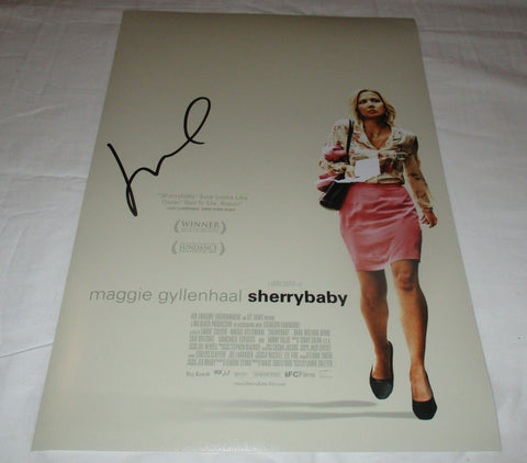 MAGGIE GYLLENHAAL SIGNED SHERRYBABY 12X18 MOVIE POSTER