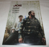 DAVID GORDON GREEN SIGNED JOE 12X18 MOVIE POSTER