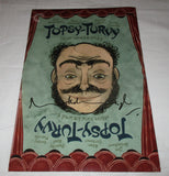 MIKE LEIGH SIGNED TOPSY-TURVY 12X18 MOVIE POSTER