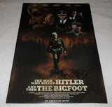 SAM ELLIOTT SIGNED THE MAN WHO KILLED HITLER AND THEN THE BIGFOOT 12X18 MOVIE POSTER