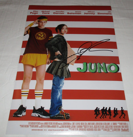 JASON REITMAN SIGNED JUNO 12X18 MOVIE POSTER
