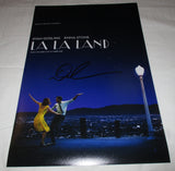 DAMIEN CHAZELLE SIGNED LA LA LAND 12X18 MOVIE POSTER 2