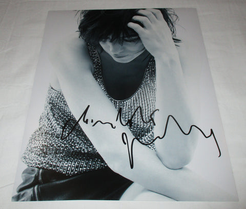 CHARLOTTE GAINSBOURG SIGNED 11X14 PHOTO