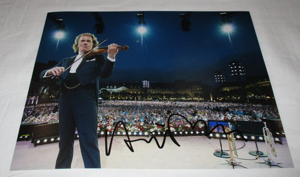 ANDRE RIEU SIGNED 11X14 PHOTO – Overtime Autographs