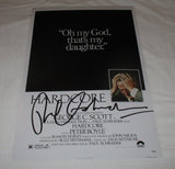 PAUL SCHRADER SIGNED HARDCORE 12X18 MOVIE POSTER