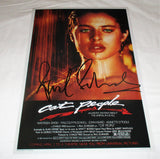 PAUL SCHRADER SIGNED CAT PEOPLE 12X18 MOVIE POSTER