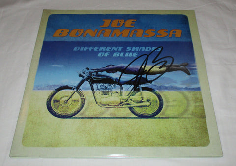 JOE BONAMASSA SIGNED DIFFERENT SHADES OF BLUE VINYL RECORD