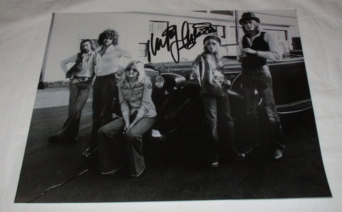 MICK FLEETWOOD SIGNED FLEETWOOD MAC 11X14 PHOTO