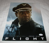 DENZEL WASHINGTON SIGNED FLIGHT 11X14 PHOTO JSA