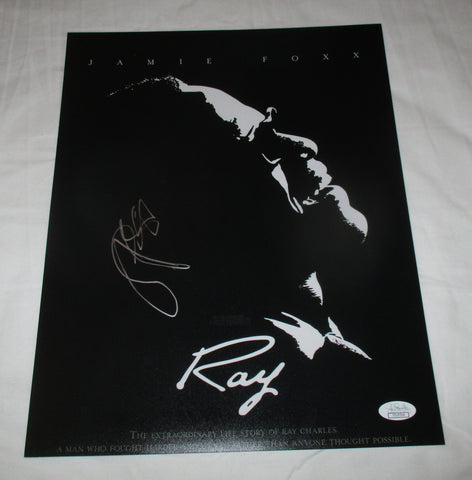 JAMIE FOXX SIGNED RAY 11X14 PHOTO JSA
