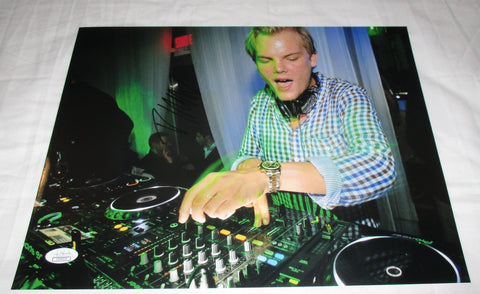 AVICII SIGNED 11X14 PHOTO TIM BERGLING JSA