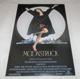 NORMAN JEWISON SIGNED MOONSTRUCK 12X18 MOVIE POSTER