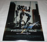 GUILLERMO DEL TORO SIGNED PACIFIC RIM 12X18 MOVIE POSTER